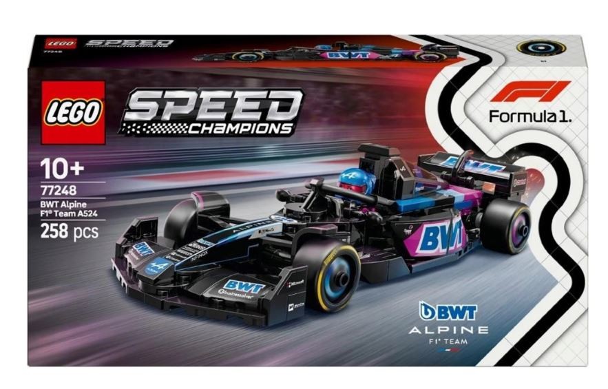 LEGO Speed Champions Pretekárske auto BWT Alpine F1 Team A524