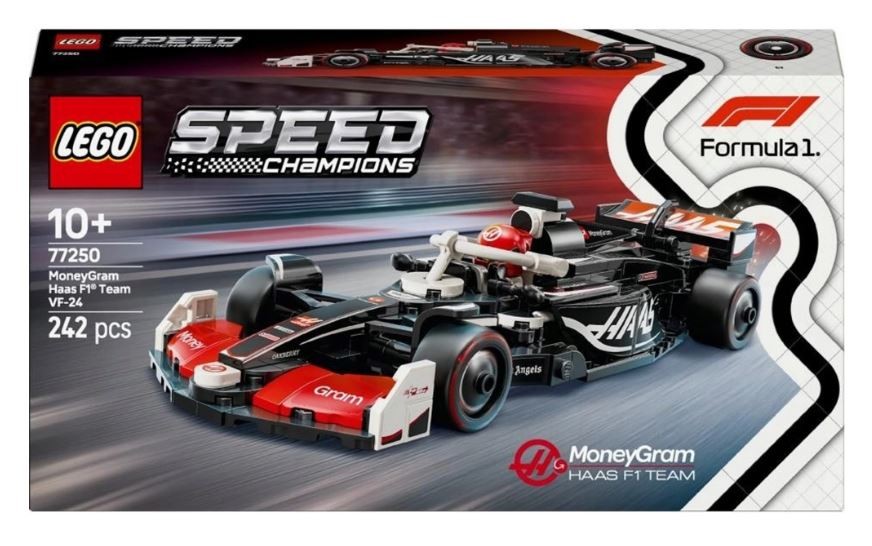 LEGO Speed Champions Pretekárske auto MoneyGram Haas F1 Team VF-24