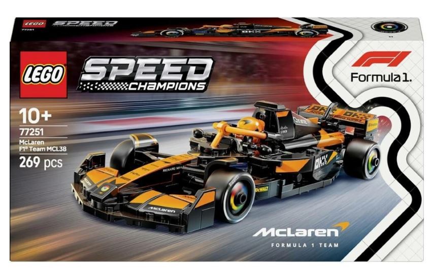 LEGO Speed Champions Pretekárske auto McLaren F1 Team MCL38