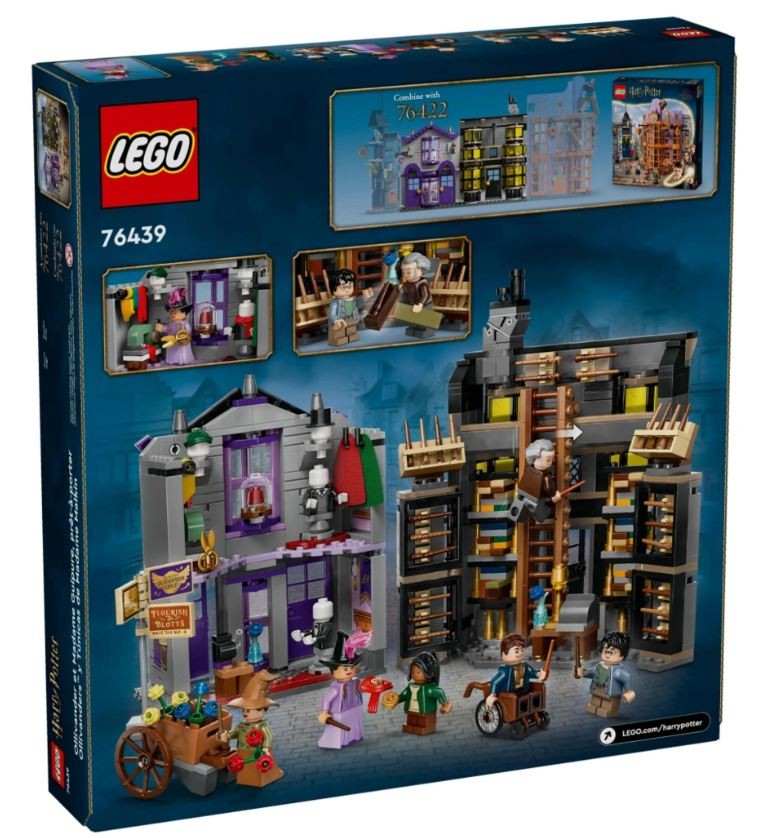 LEGO Harry Potter Ollivanderov obchod a Obchod madam Malkinovej