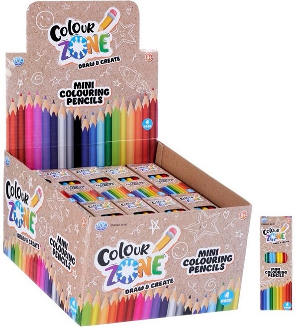 CreativeToys Mini Farebné Ceruzky