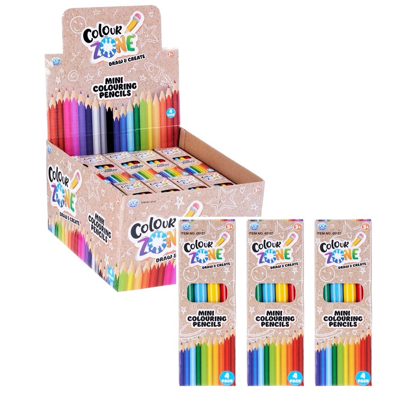 CreativeToys Mini Farebné Ceruzky