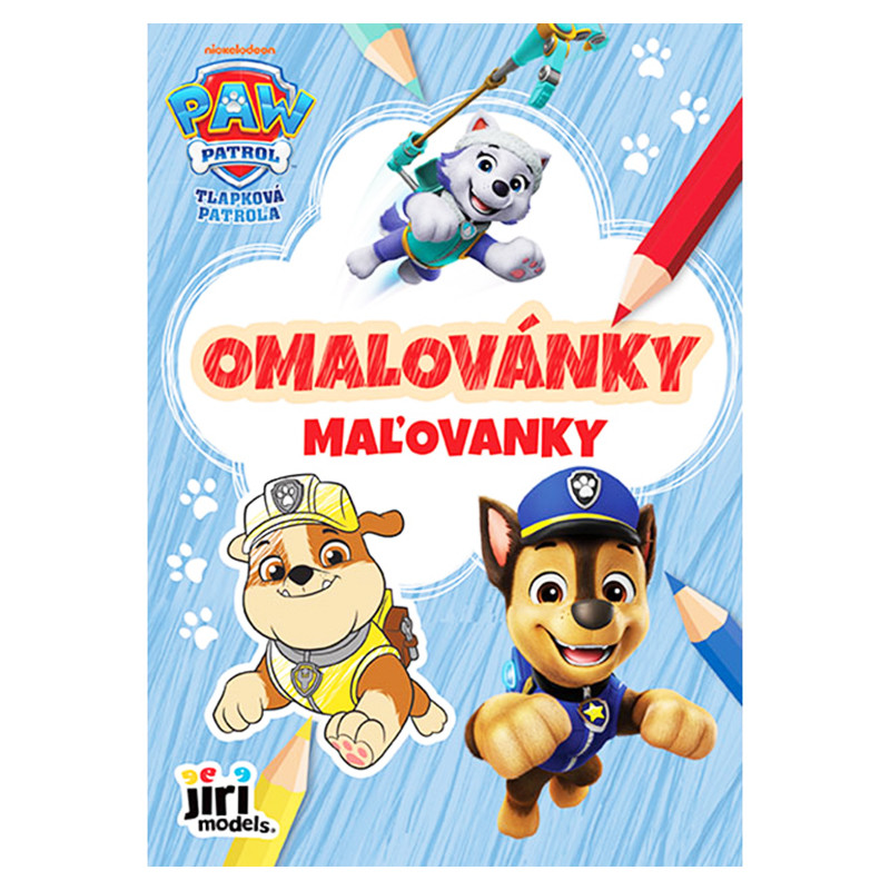 JiriModels Maľovanky A5 Labková patrola Chlapci