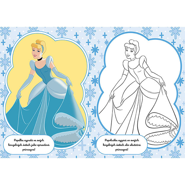 JiriModels Maľovanky A5 Disney Princezné