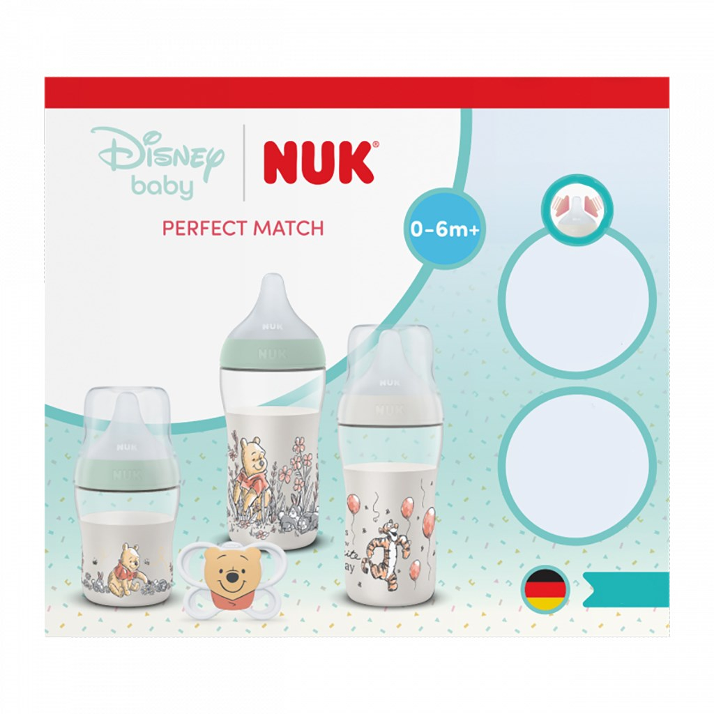 NUK Perfect Match Disney Winnie the Pooh Set