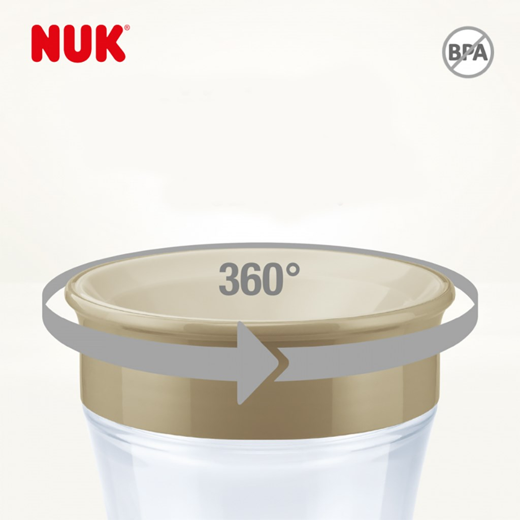 Detský hrnček Magic NUK Cup Minnie (8+ m.) 360 ° 230 ml
