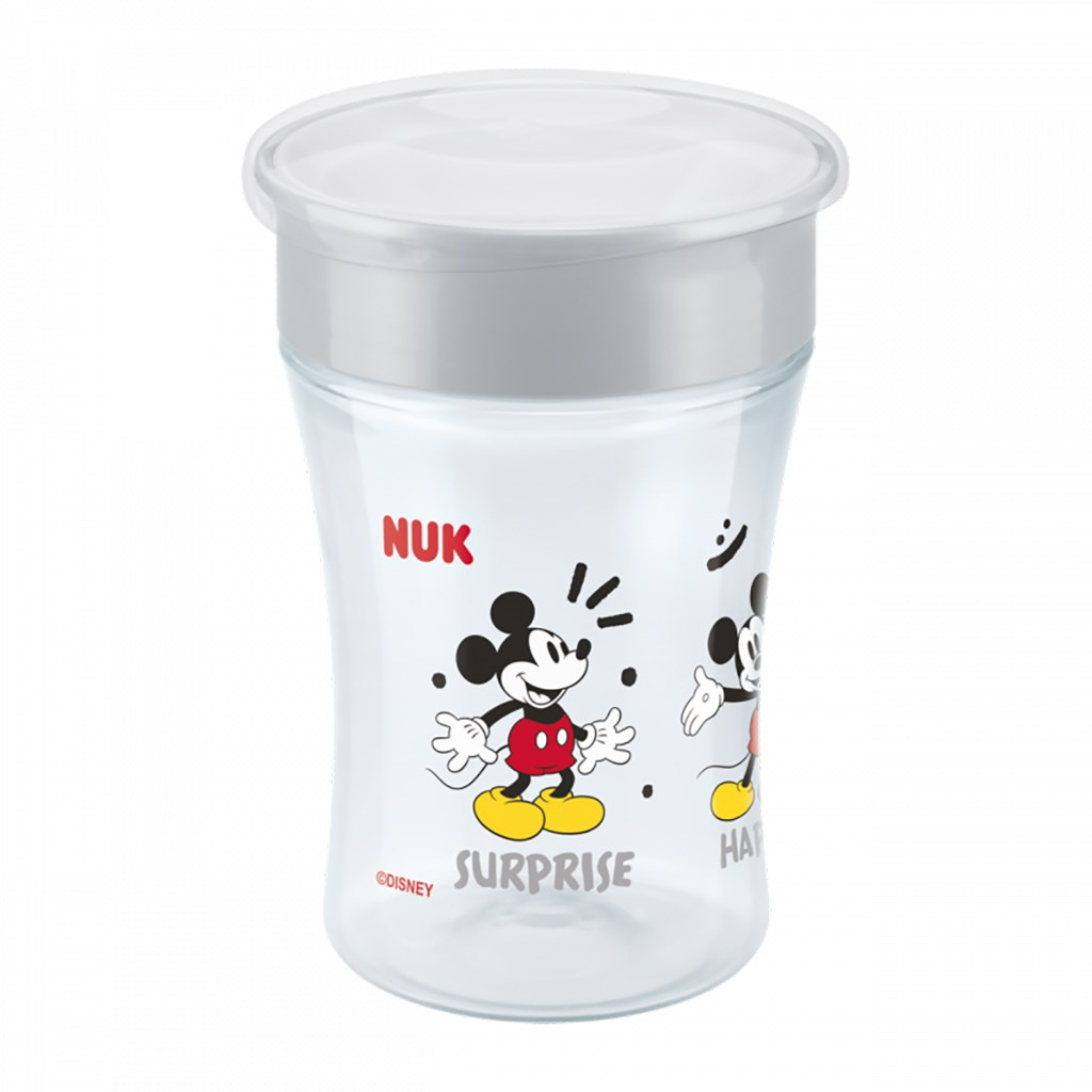 Detský hrnček Magic NUK Cup Mickey Mouse (8+ m.) 360 ° 230 ml