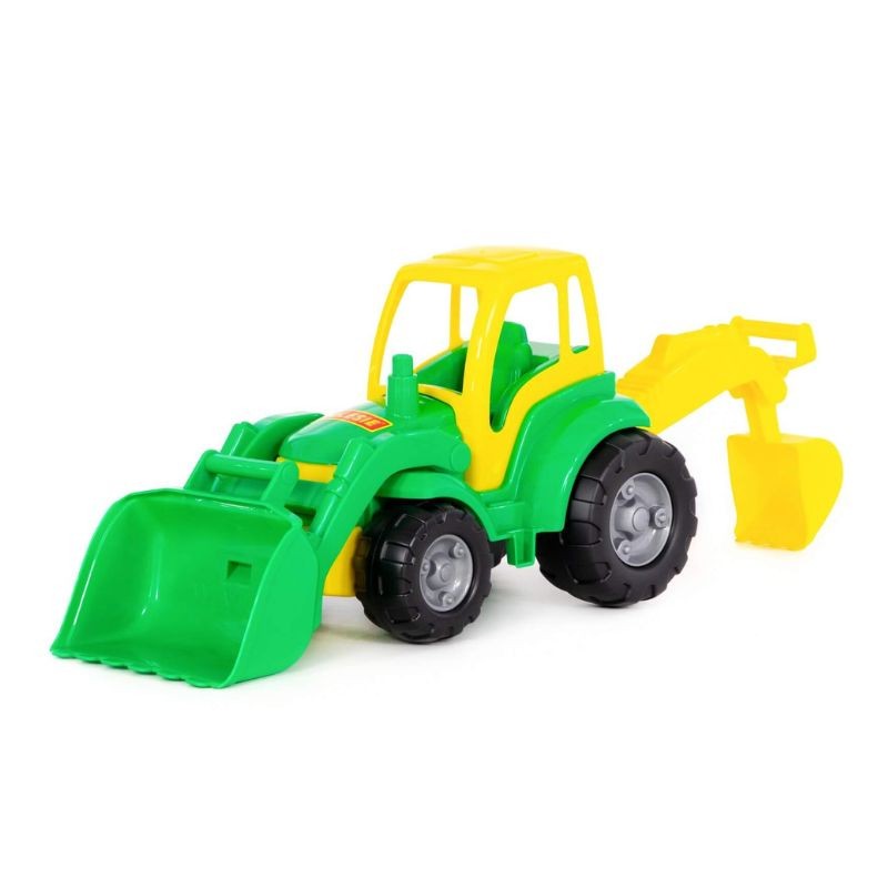 Polesie Traktor Šampión s lopatou a lyžicou
