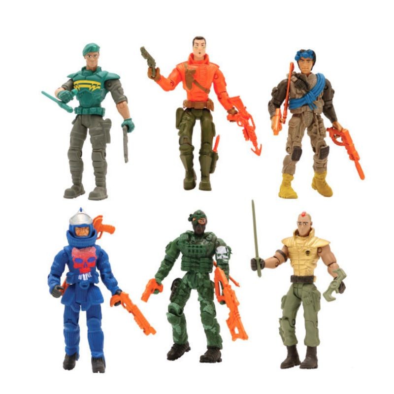 Lanard Toys The Corps vojak so zbraňami