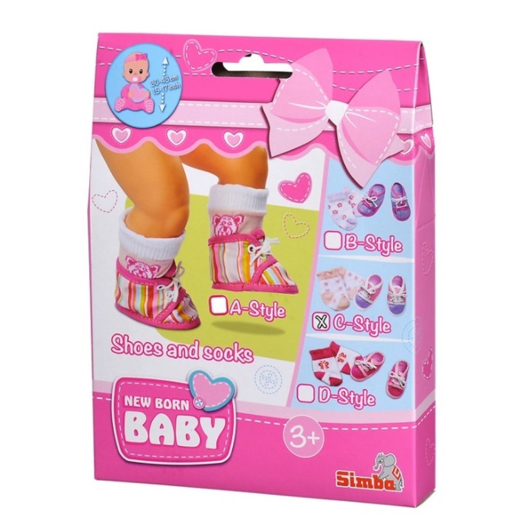 Simba Ponožky a topánočky na bábiku 38-43cm