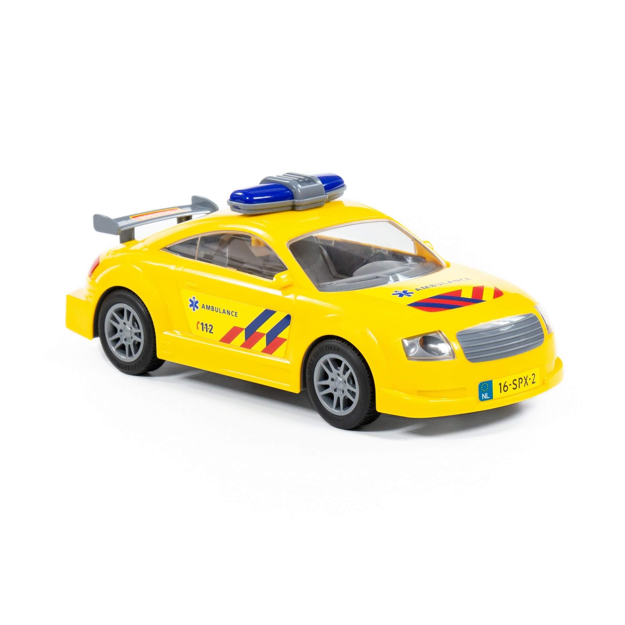 Polesie Auto záchranka na zotrvačník NL