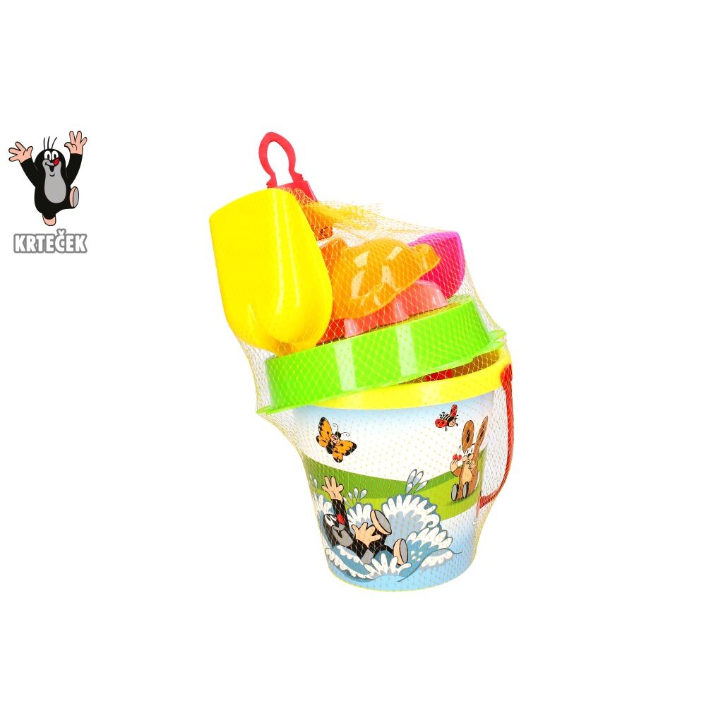 Wiky Sada na piesok Krtko 1,5 L žltá