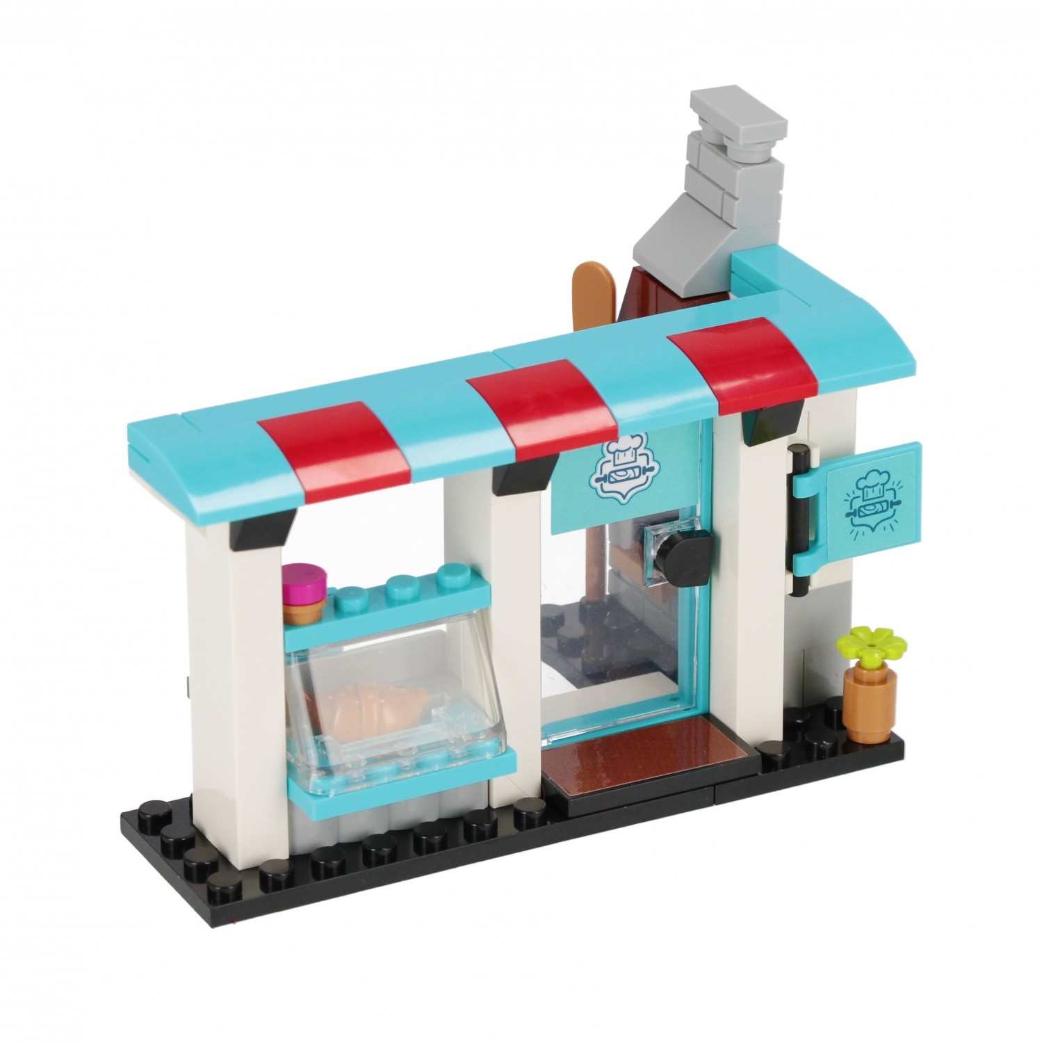 CreativeToys Stavebnica AlleBlox Kaviareň, 99 dielov