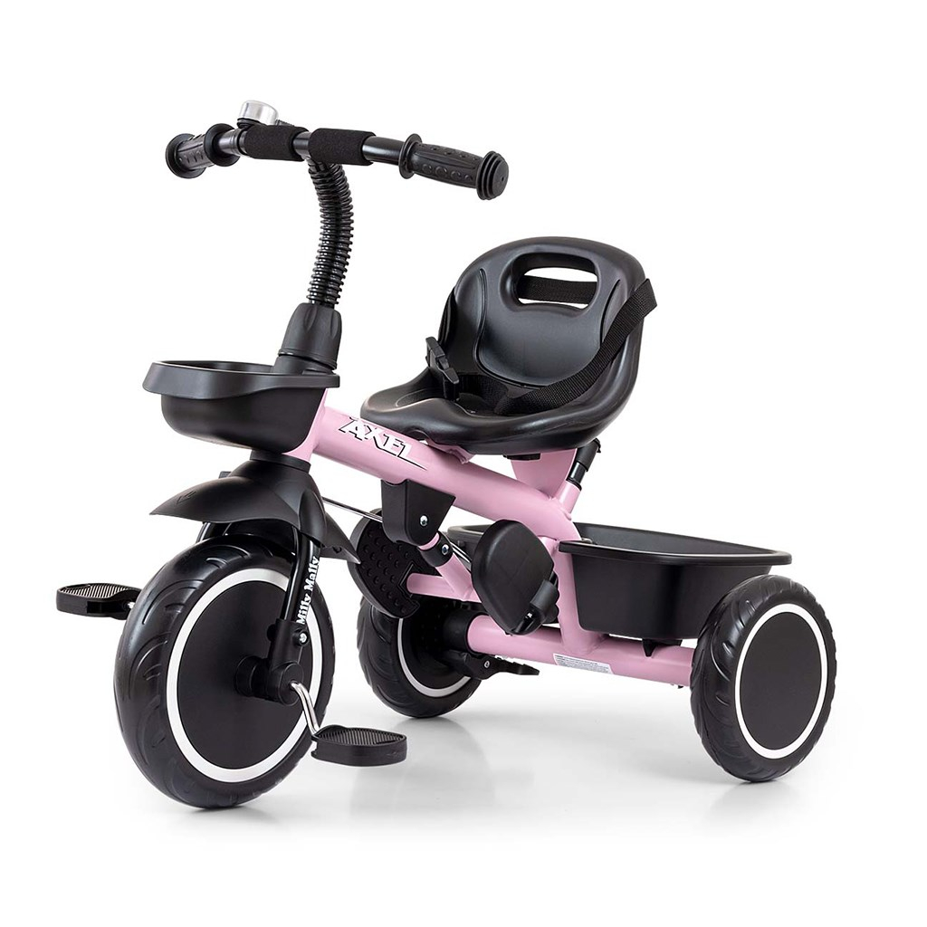 Detská trojkolka Milly Mally Axel pink