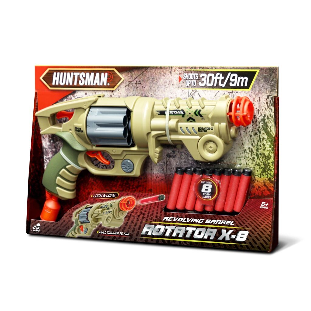 Lanard Toys Revolver X8 Huntsman s 8 ks nábojov