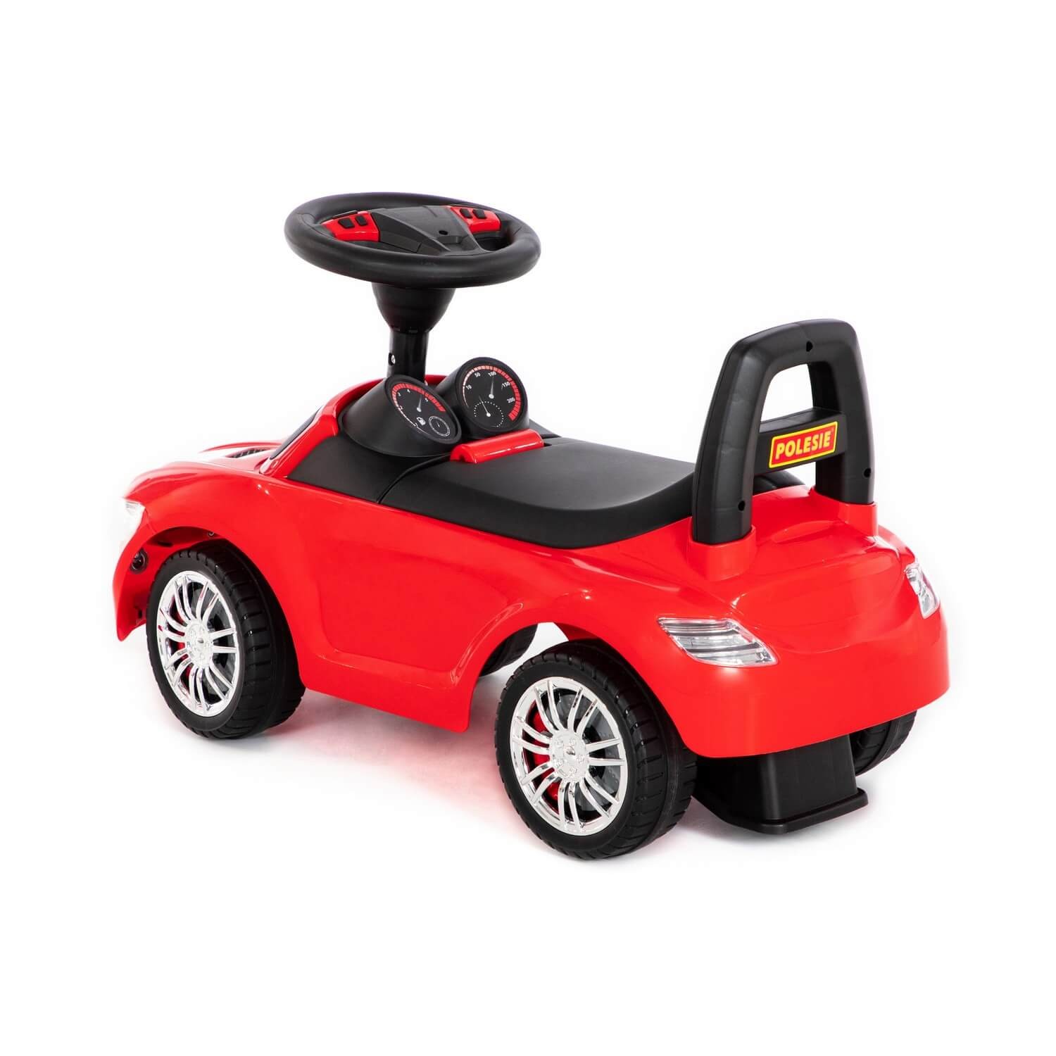 Polesie Odrážadlo SuperCar so zvukom - červené