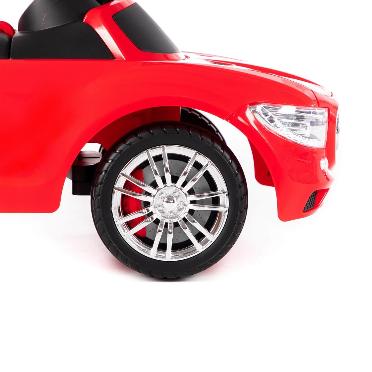 Polesie Odrážadlo SuperCar so zvukom - červené