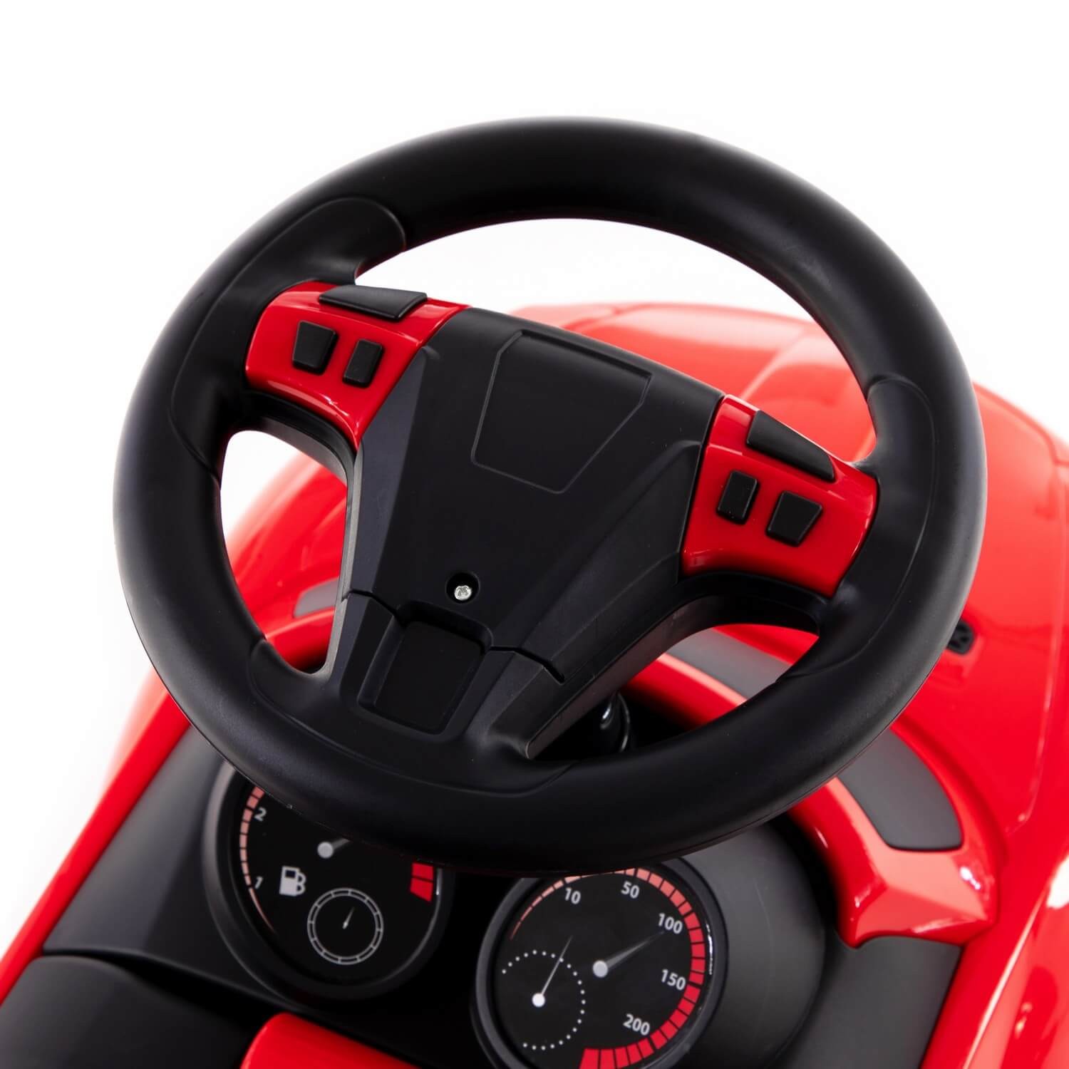 Polesie Odrážadlo SuperCar so zvukom - červené