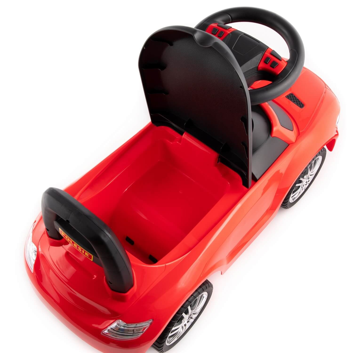 Polesie Odrážadlo SuperCar so zvukom - červené