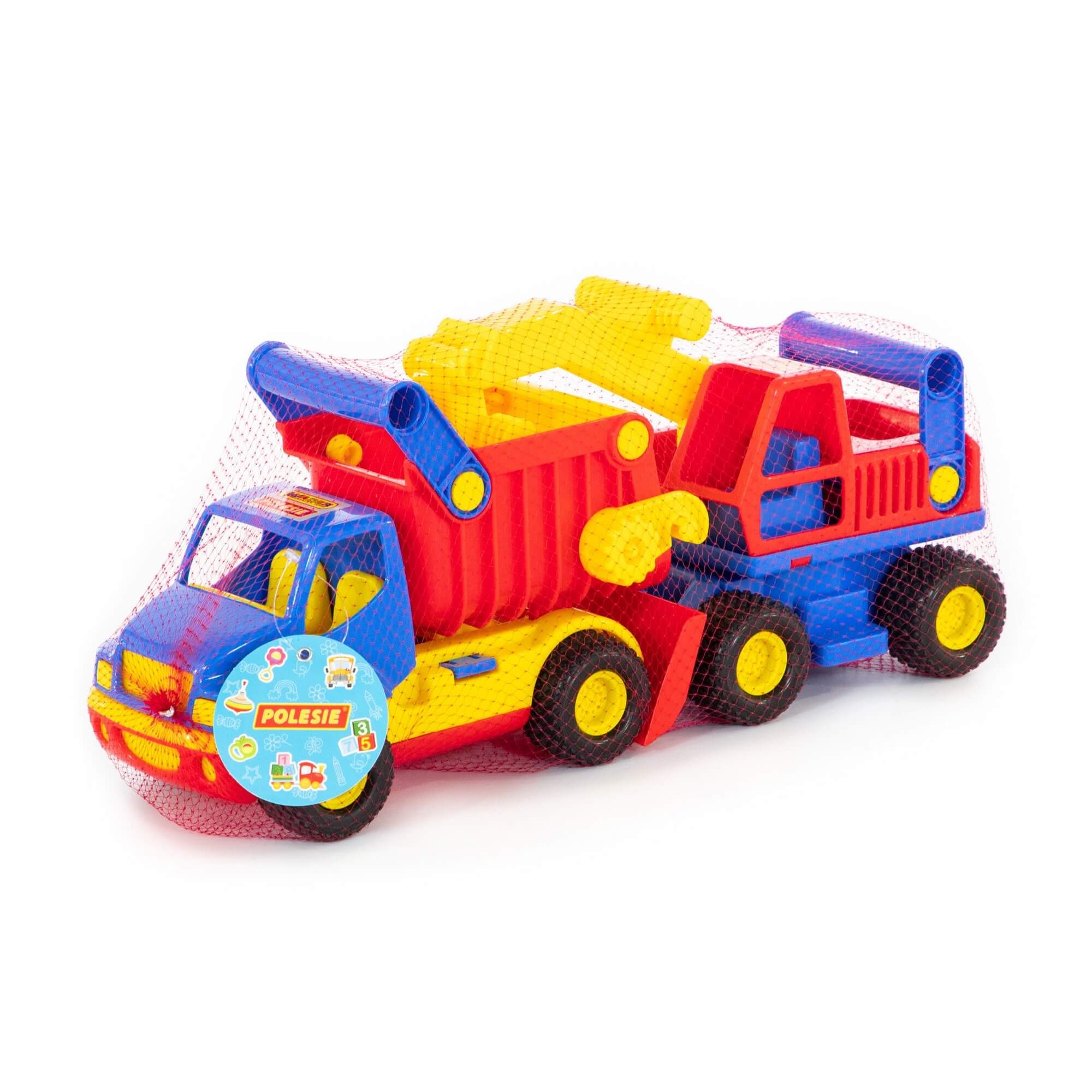 Polesie Sklápačka a Bager ConsTruck 2ks Set