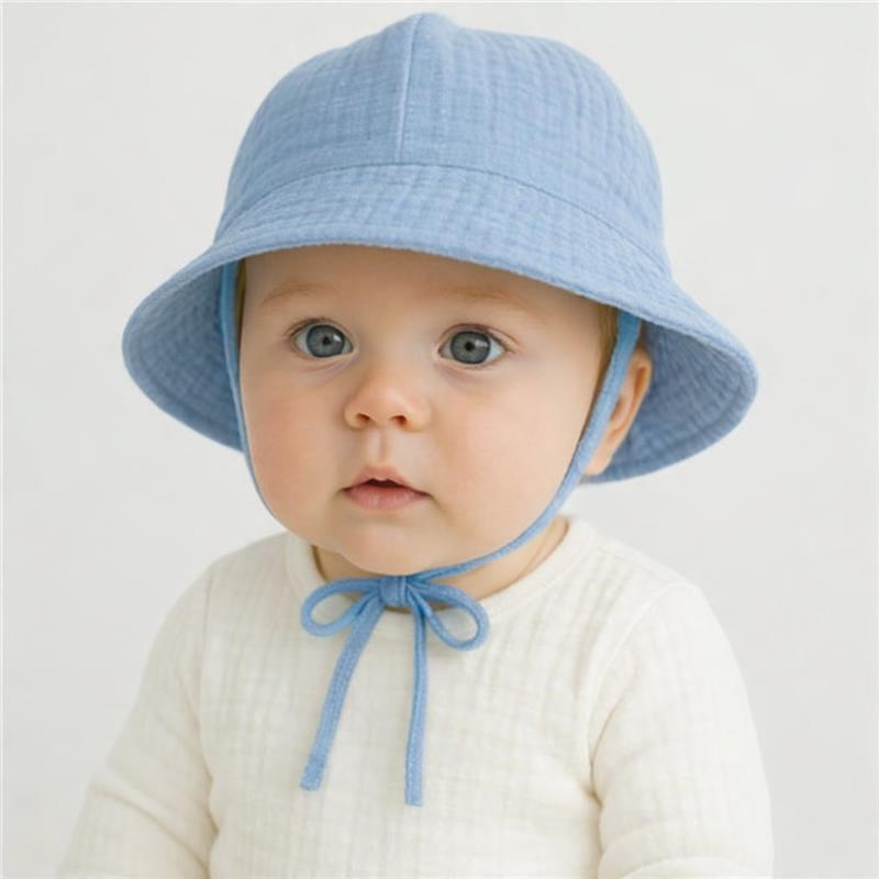 Dojčenský mušelínový klobúčik New Baby jeasn 74 (6-9m)