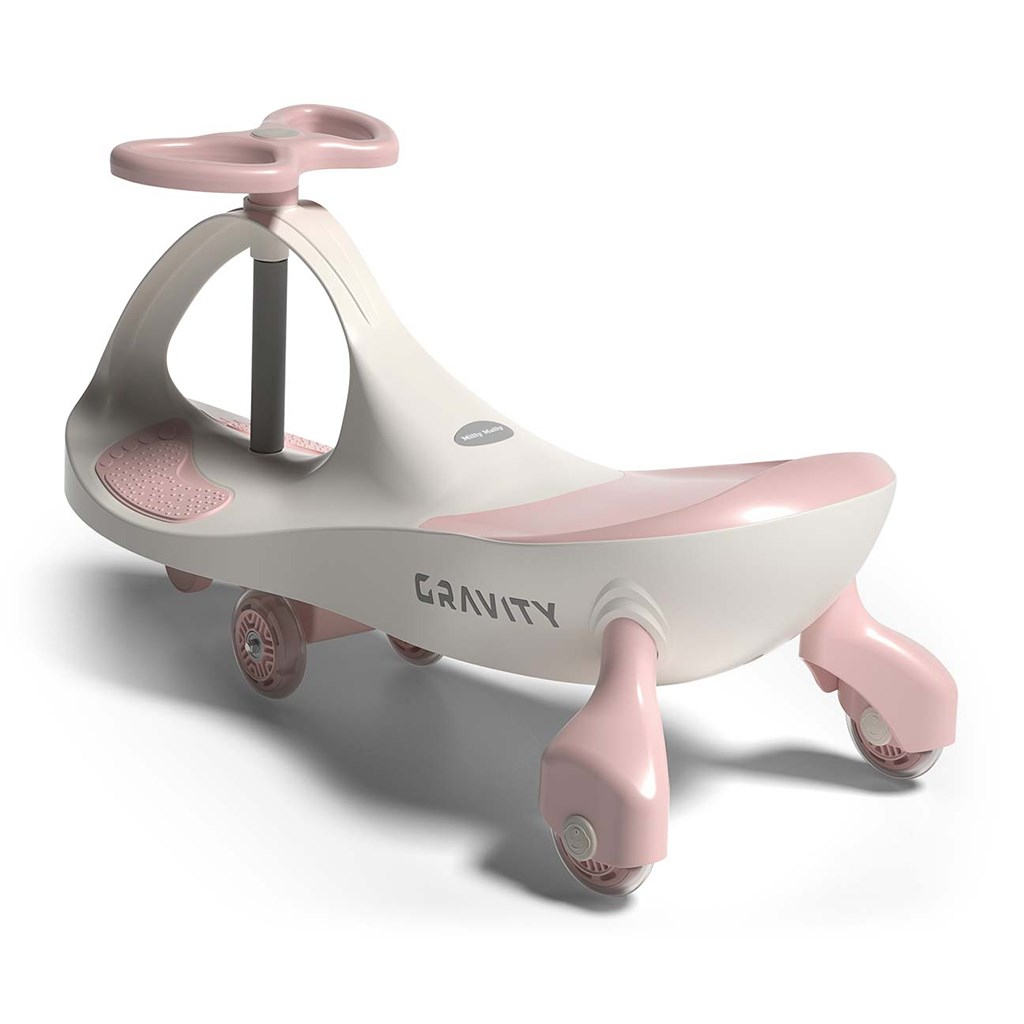 Detské gravitačné odrážadlo Gravity Milly Mally cream pink