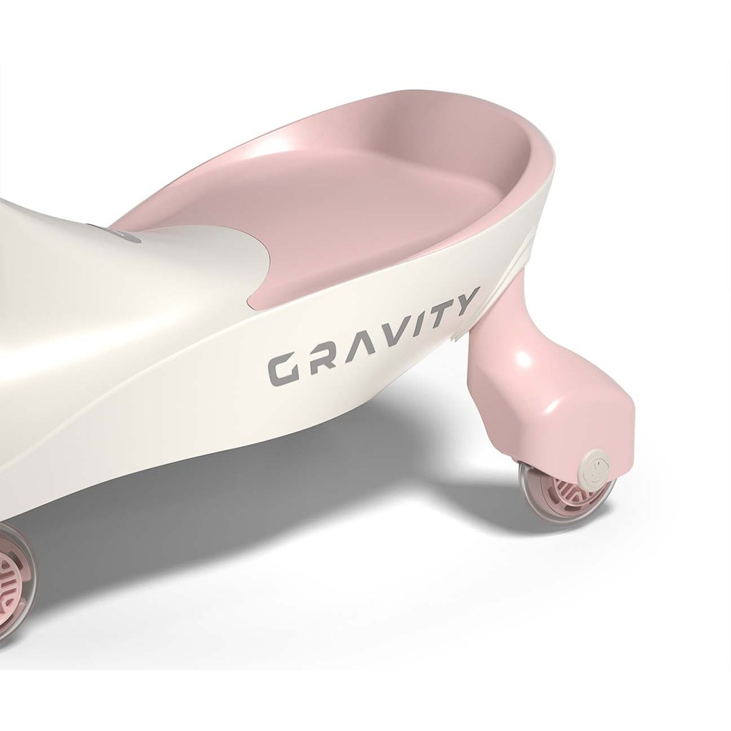 Detské gravitačné odrážadlo Gravity Milly Mally cream pink