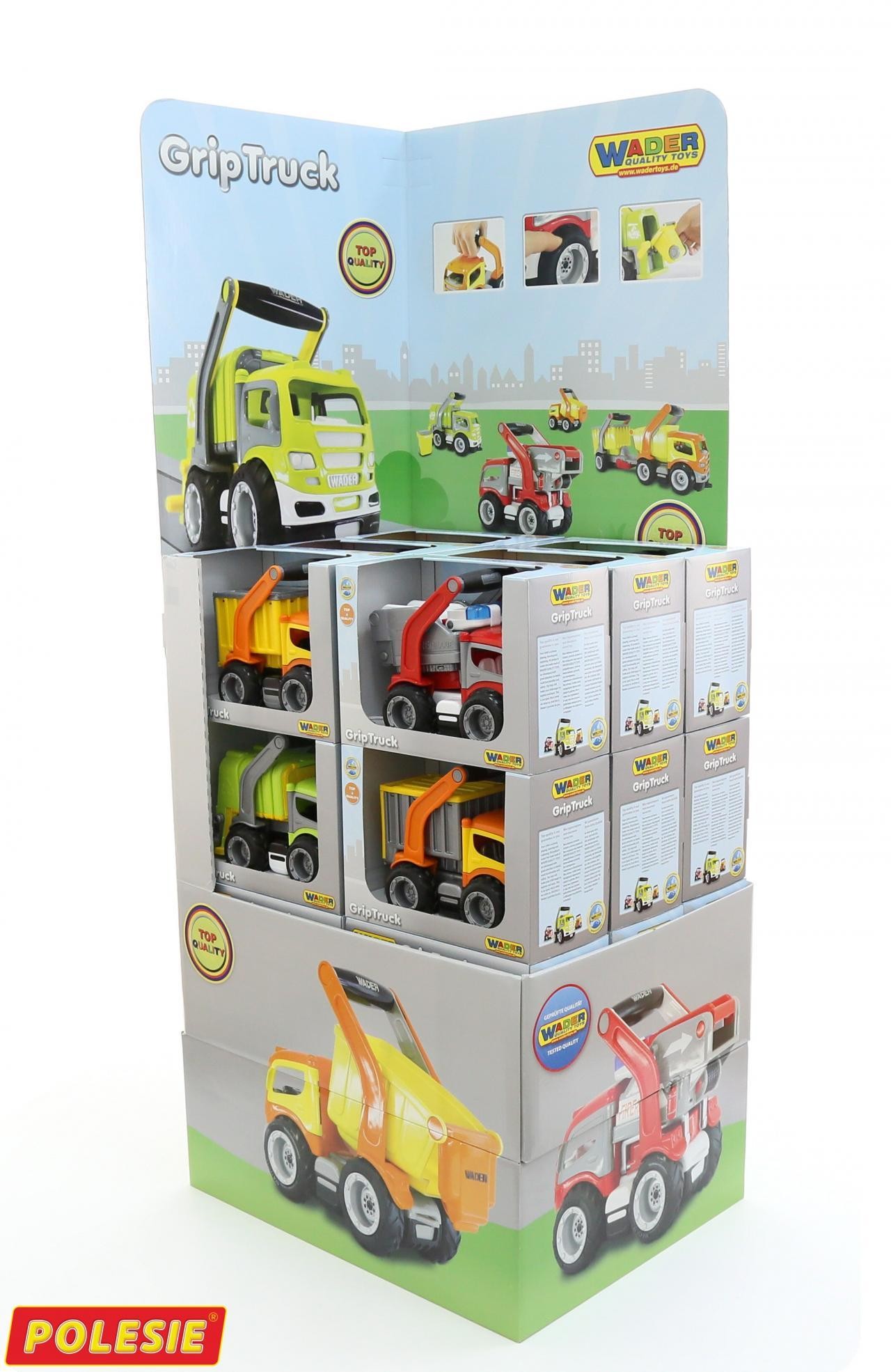 Polesie Autá GripTruck rôzne druhy
