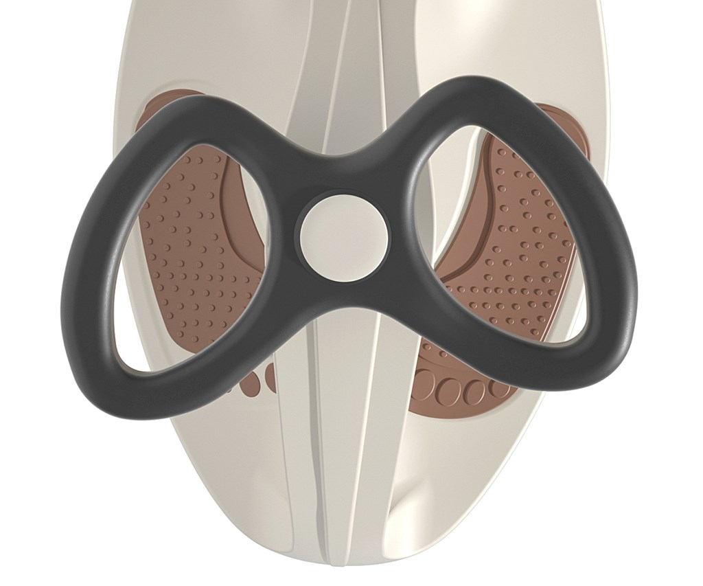 Detské gravitačné odrážadlo Gravity Milly Mally beige brown