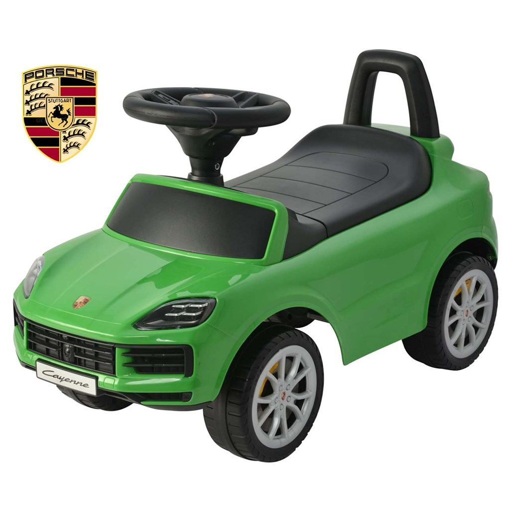 Detské odrážadlo Milly Mally Porsche Cayenne S green