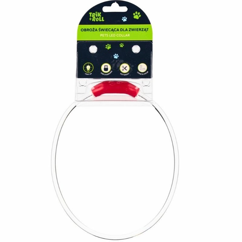 CreativeToys Svietiaci LED USB obojok