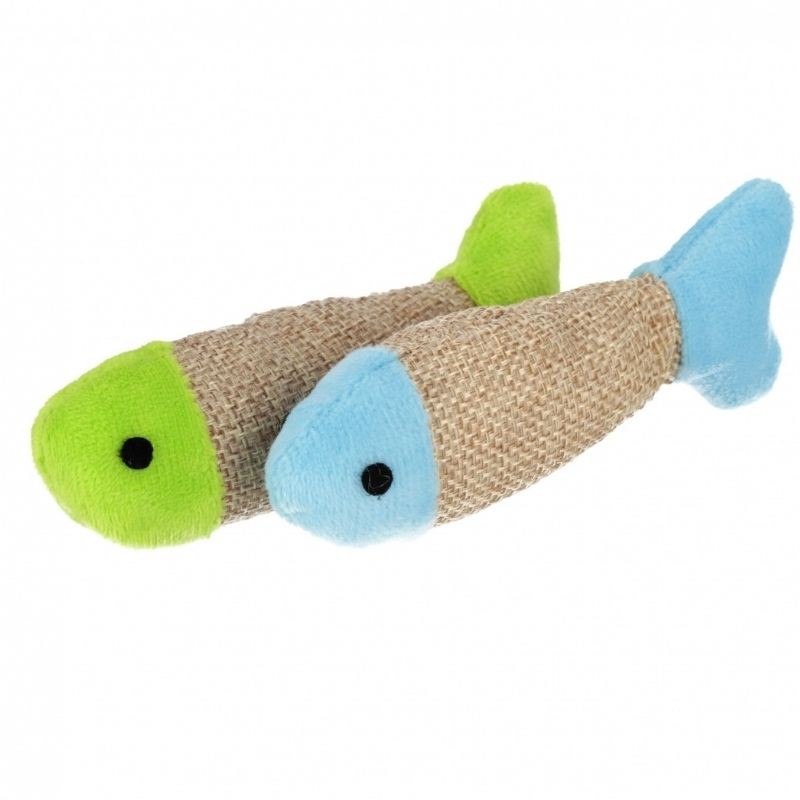 CreativeToys Hračka pre mačku Rybičky 2ks