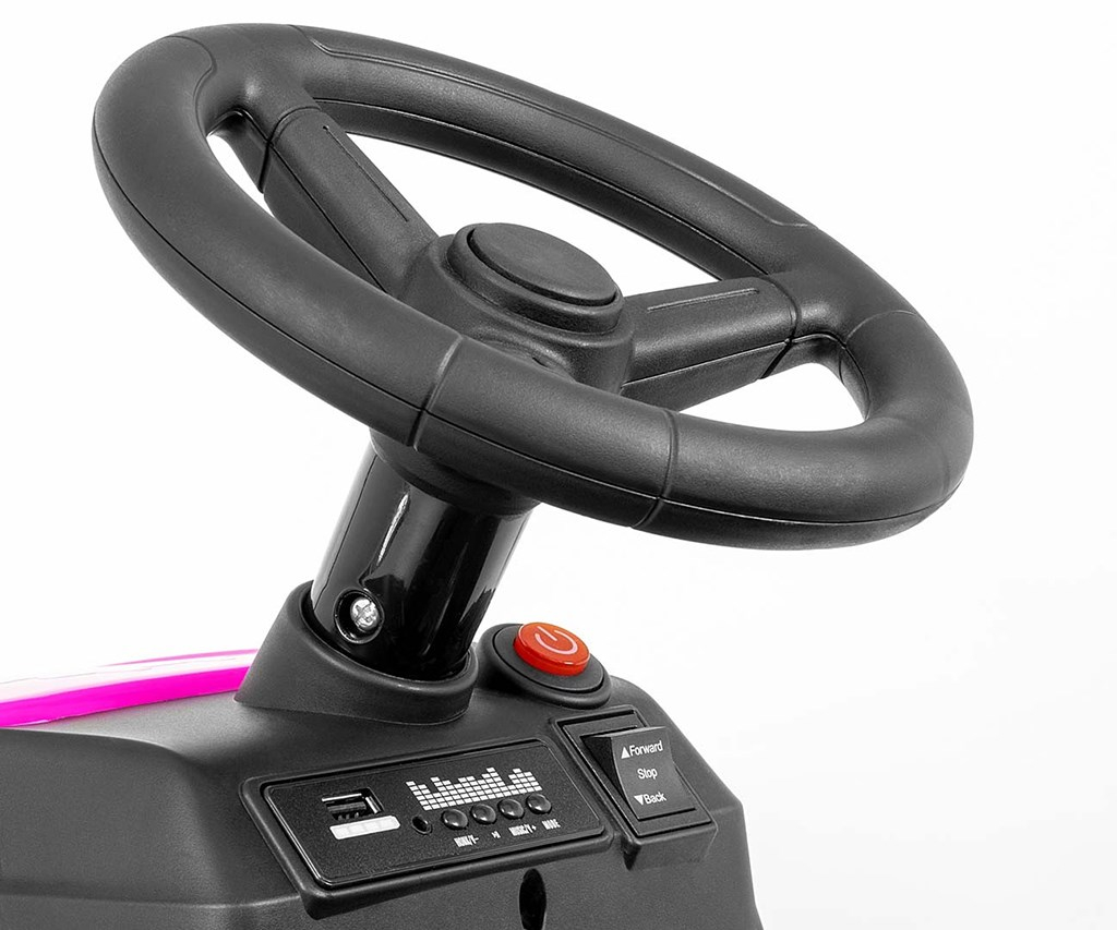 Elektrický traktor Milly Mally Rolly pink