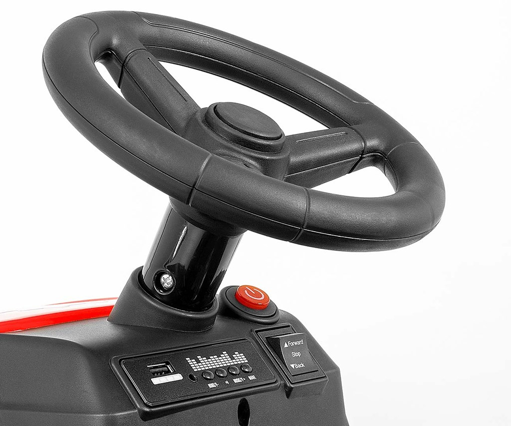Elektrický traktor Milly Mally Rolly red