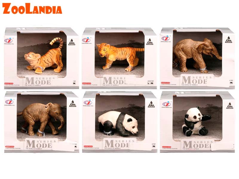 Mikro Trading Mláďatá safari - 6 druhov