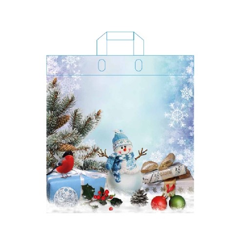 CreativeToys Vianočná LDPE taška - mix motívov