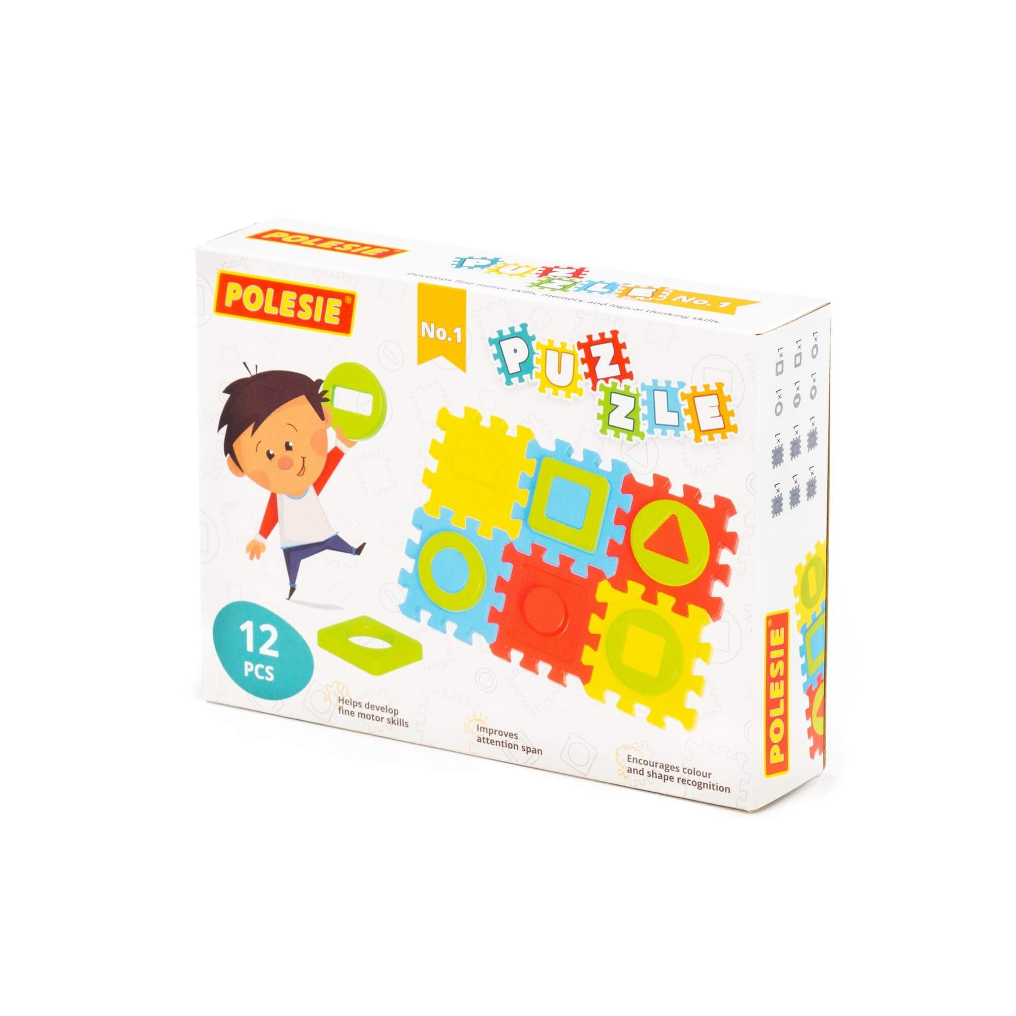 Polesie Vkladačka Puzzle 12 dielov