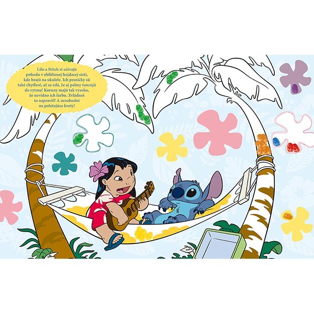 JiriModels Farebné pršteky Lilo & Stitch