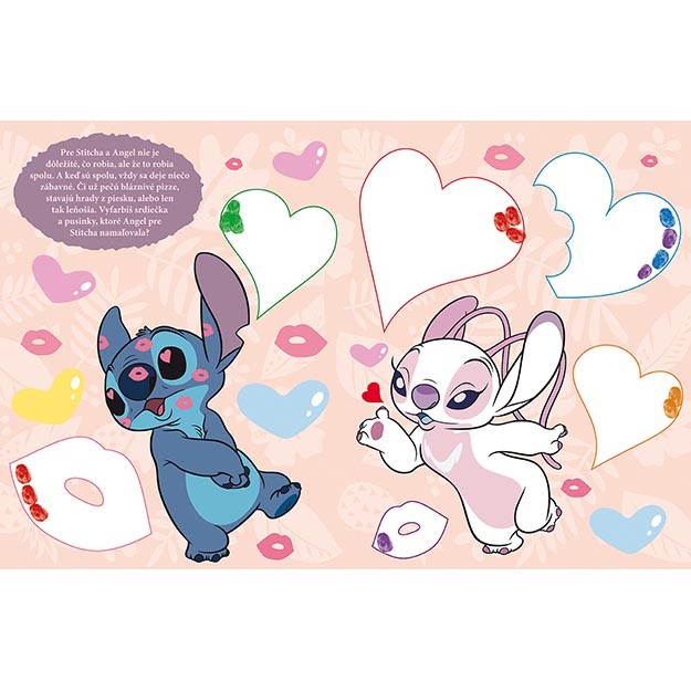 JiriModels Farebné pršteky Lilo & Stitch