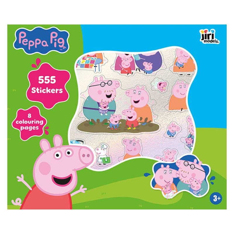 JiriModels 555 samolepiek Prasiatko Peppa