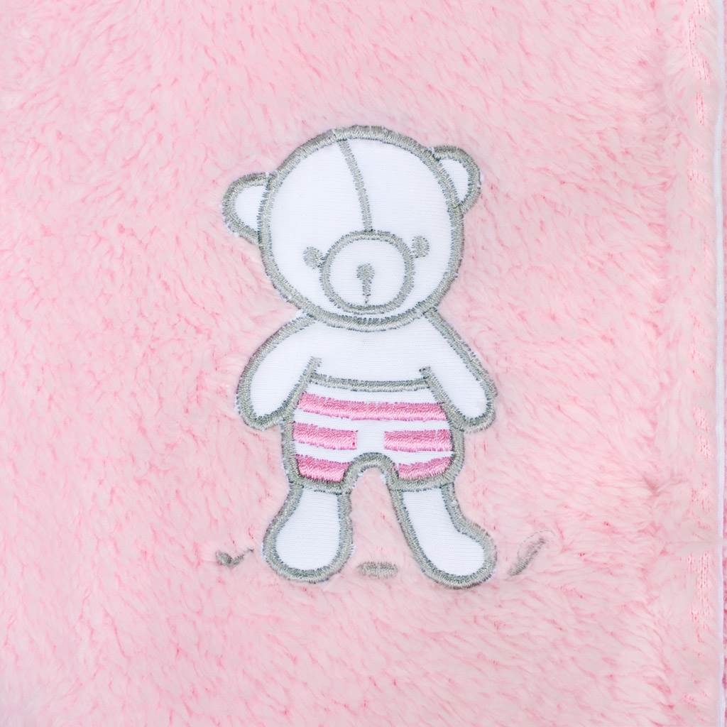 Zimná kombinézka New Baby Nice Bear ružová 68 (4-6m)
