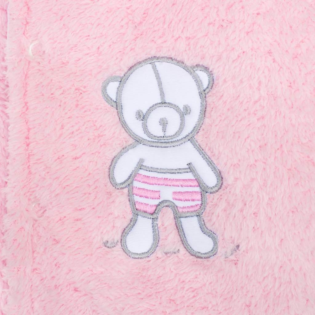 Zimný kabátik New Baby Nice Bear ružový 86 (12-18m)