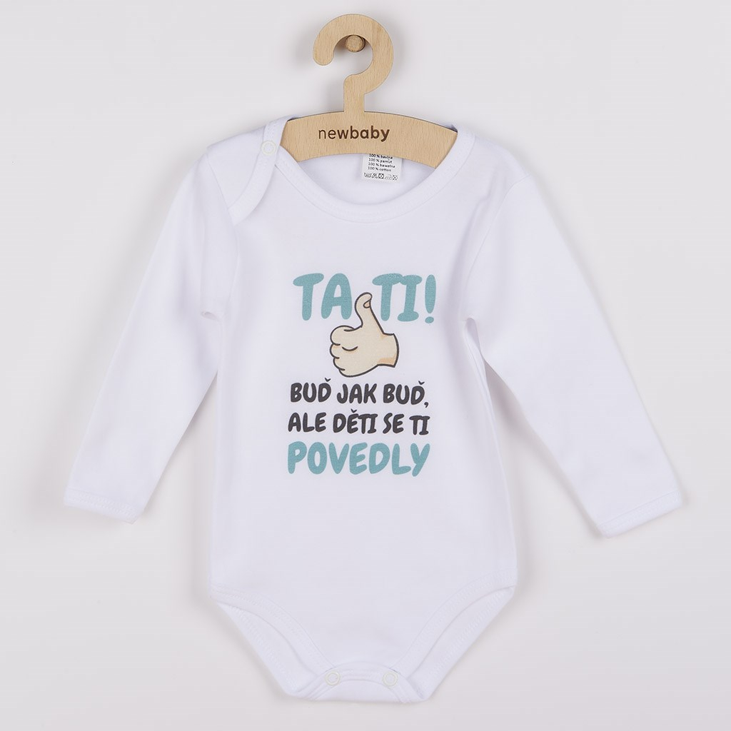 Body s potlačou New Baby Tati, ... děti se ti povedly 50