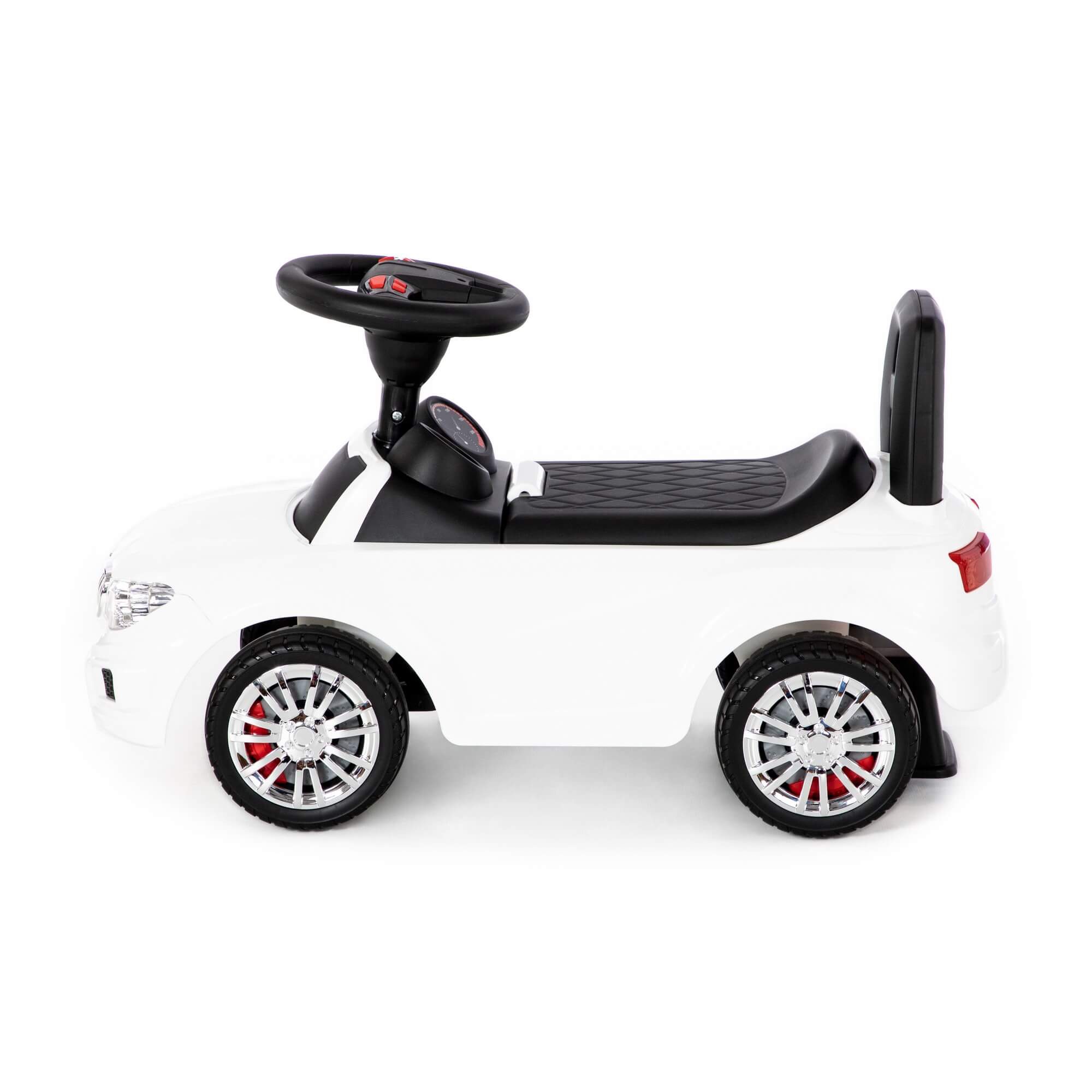 Wader - Polesie Odrážadlo SuperCar so zvukom Biele