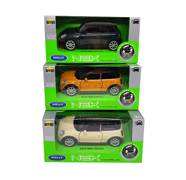 Welly 1:34 Mini Cooper S Paceman Farba: Zelená