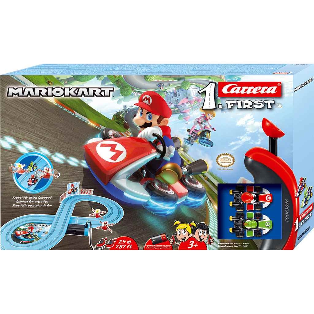 MILLY MALLY Autodráha Carrera FIRST Nintendo Mario Kart™- Mario and Yoshi 2,4 m