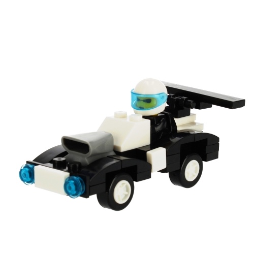 CreativeToys Stavebnica Závodné auto so šoférom