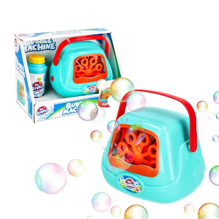CreativeToys Výrobník bublín- bublifuk na batérie s náplňou