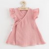 Letné dojčenské mušelínové šaty New Baby Soft dress ružová 86 (12-18m)