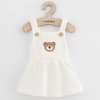 Dojčenská sukienka na traky New Baby Luxury clothing Laura biela 86 (12-18m)